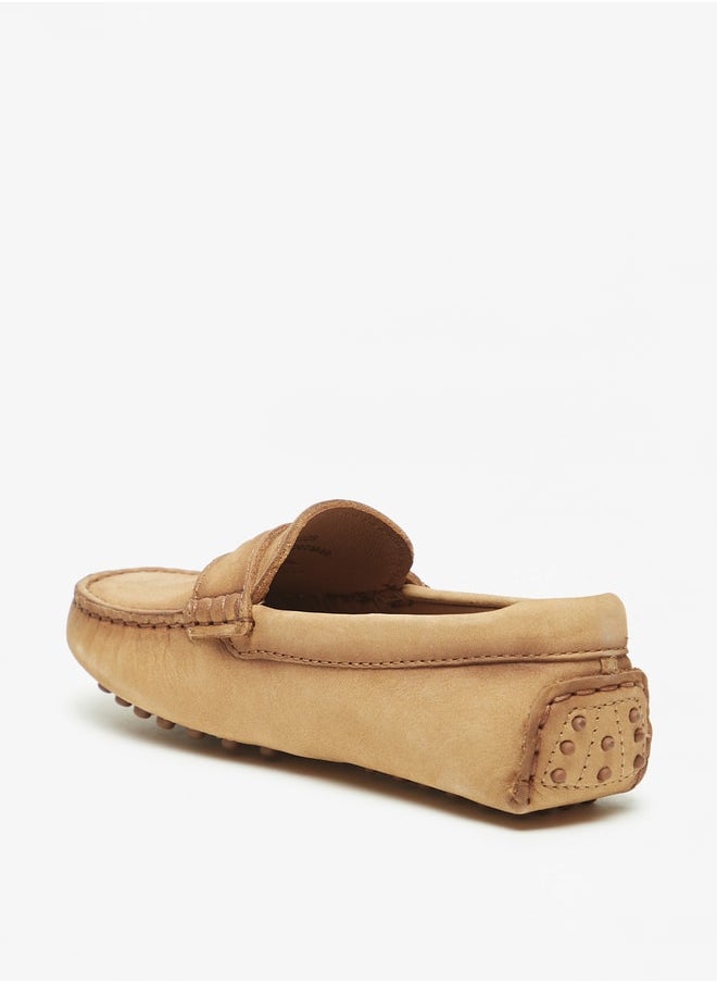 Boys Solid SlipOn Mocassin