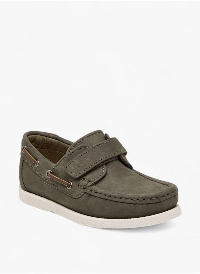 Boys Solid Slip-On Mocassins
