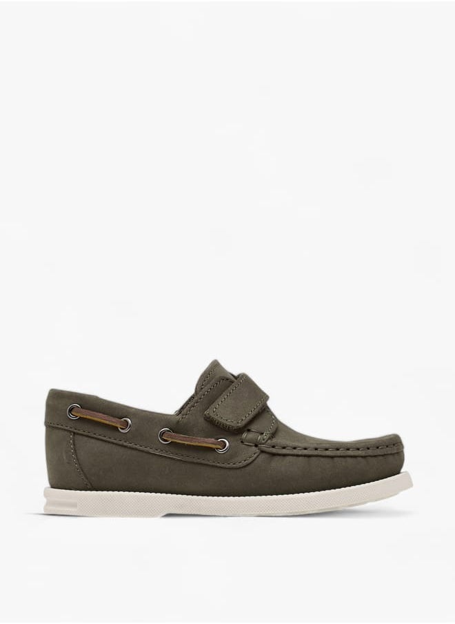 Boys Solid Slip-On Mocassins