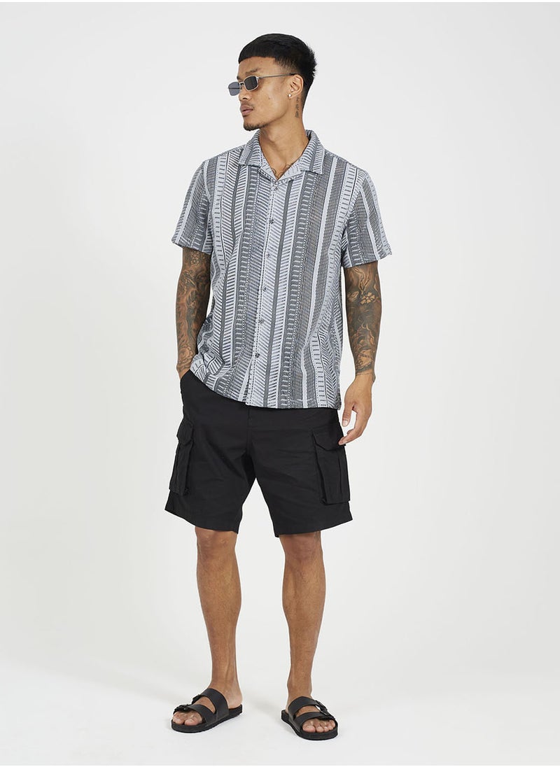 Canvas Cargo Shorts