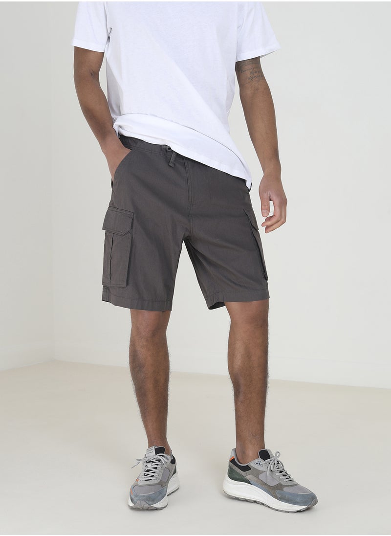 Canvas Cargo Shorts