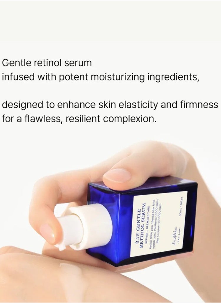 Dr. Althea 0.1% Gentle Retinol Serum – Anti-Aging & Skin Renewal, 30ml – Smooths Fine Lines & Improves Skin Texture