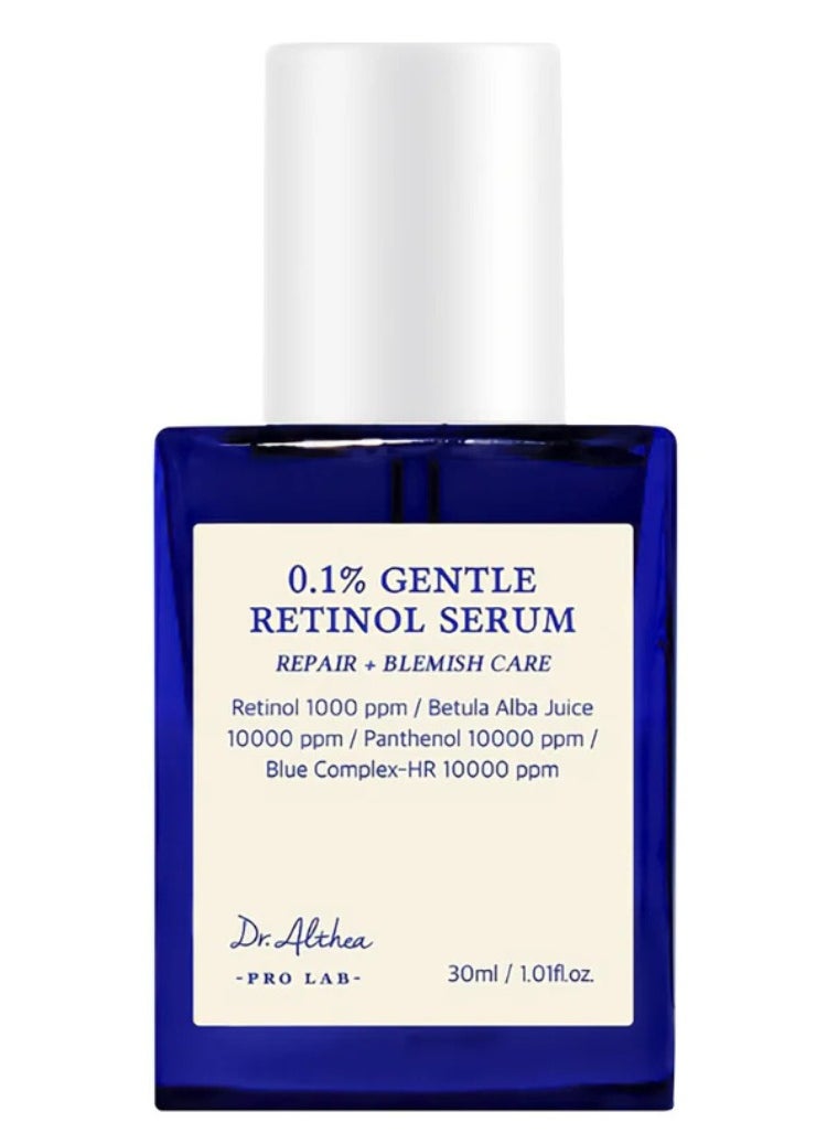 Dr. Althea 0.1% Gentle Retinol Serum – Anti-Aging & Skin Renewal, 30ml – Smooths Fine Lines & Improves Skin Texture