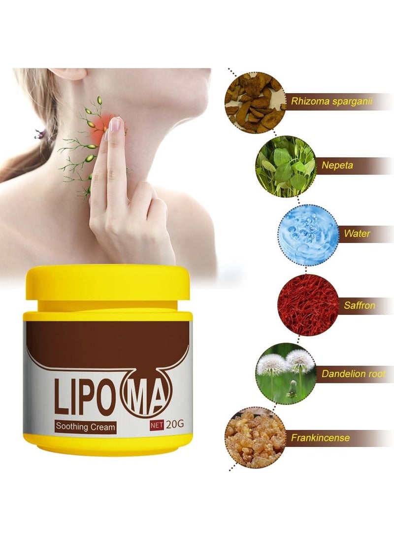 Lipoma Removal Cream,Natural Herbal Body Care Balm | Instant Lipoma Removal Cream Ointment for Subcutaneous Lumps and Various Fat Agglomerates, Relieving