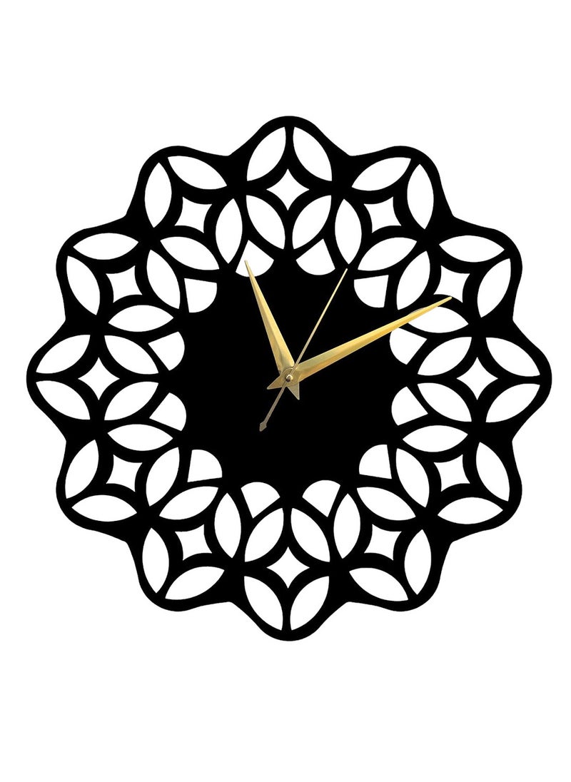 Wall Clock for Home Stylish Latest | Minimalist Metal Wall Clock | Stylish Analog Big Size Wall Watch | Wall Decor Gift Item (Style 5, 16 x 16 inches)