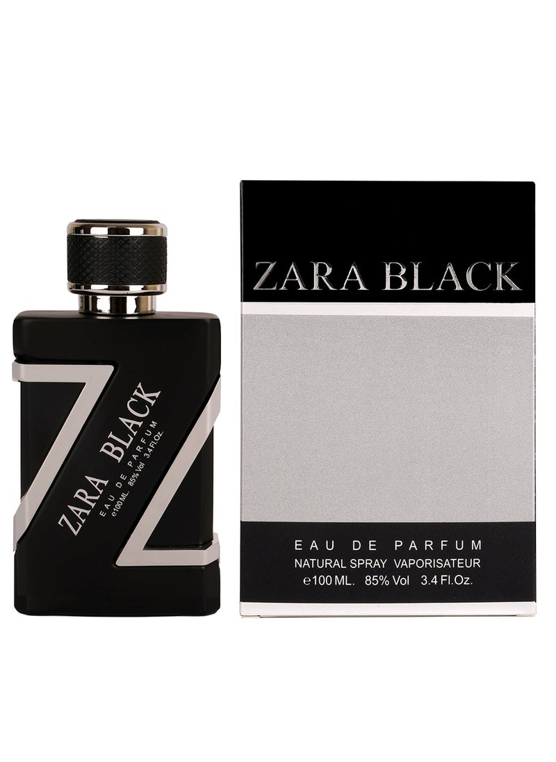 ZARA BLACK Silver 100ML From Mahabub Perfumes