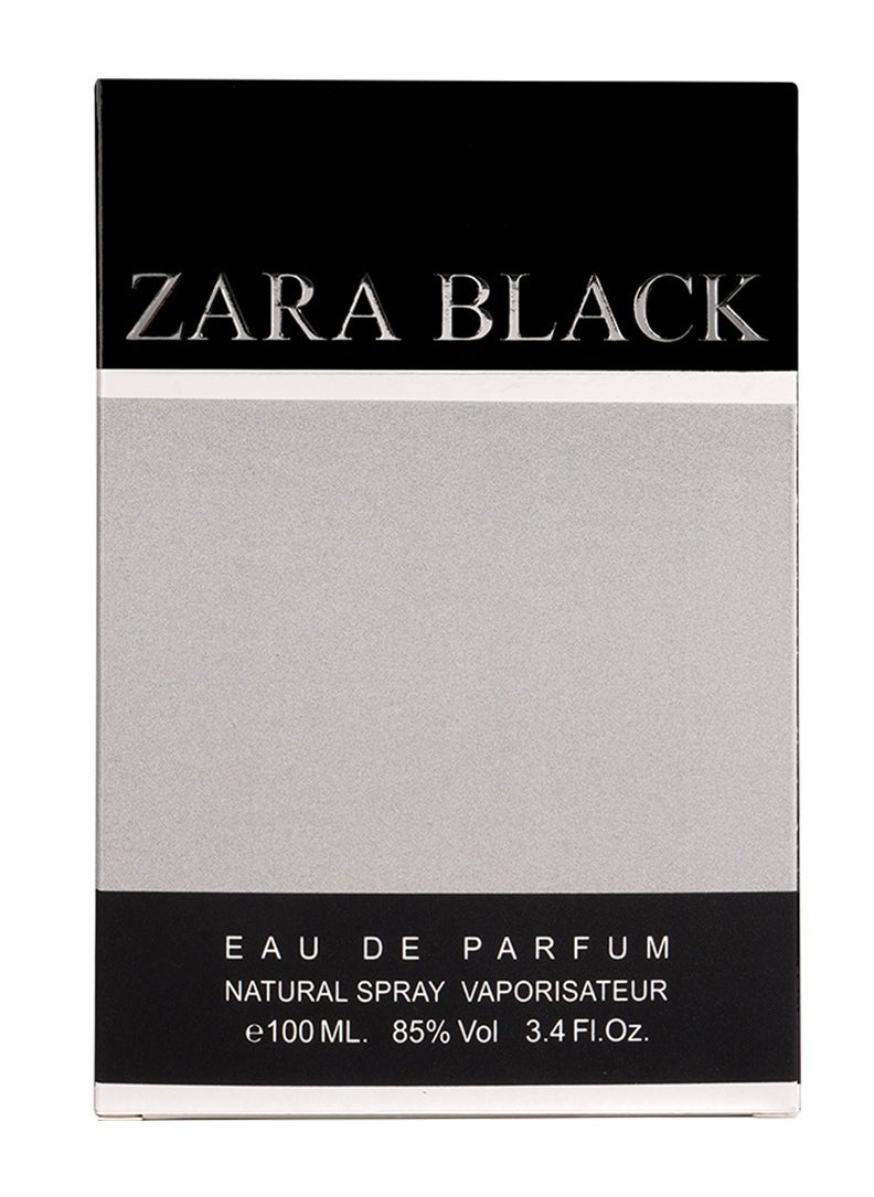 ZARA BLACK Silver 100ML From Mahabub Perfumes