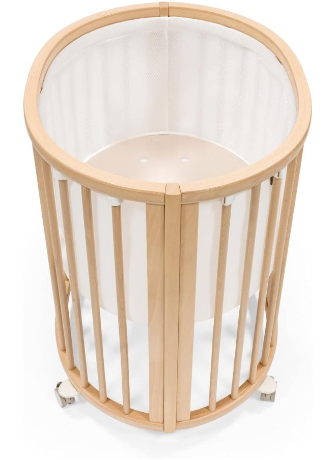 Stokke Sleepi Mini Mesh Liner, White - Breathable 3D Mesh for Safe Sleep - Compatible with Stokke Sleepi Mini - Machine Washable