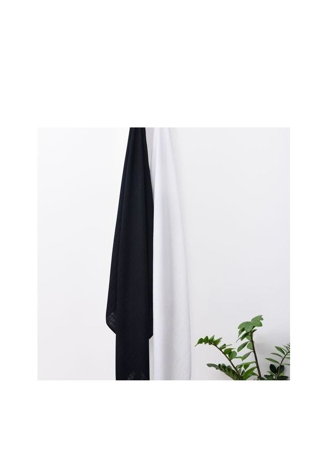Anvi Baby Set of 2 Organic Bamboo Swaddle- Monochrome