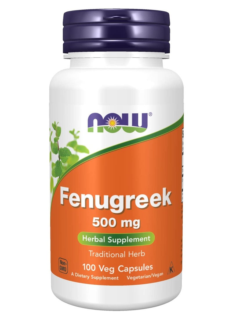 Fenugreek 500 Mg 100 Capsules