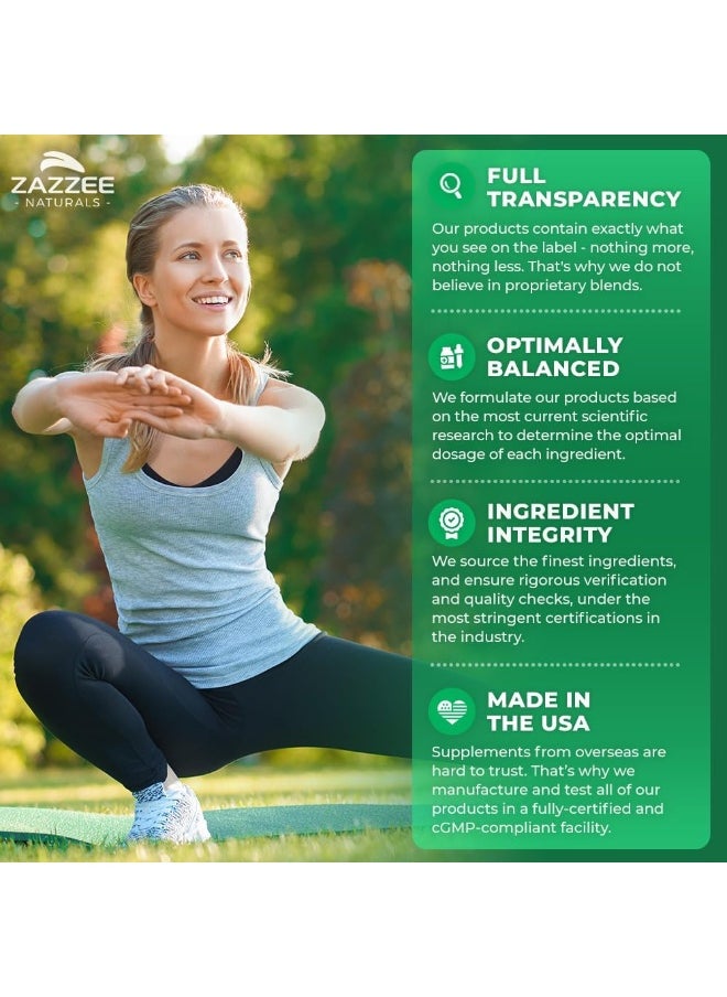 Zazzee Organic Milk Thistle Extract Capsules (120 Pieces, 7500mg)