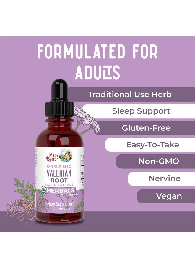 Organic Valerian Root Liquid Extract