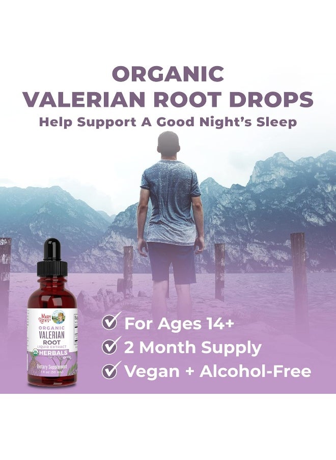 Organic Valerian Root Liquid Extract