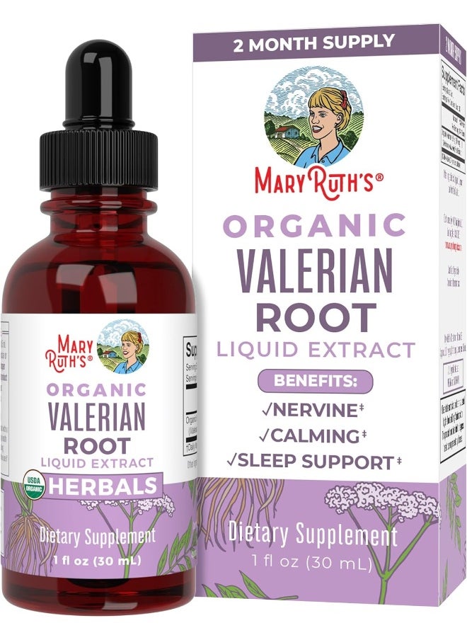 Organic Valerian Root Liquid Extract