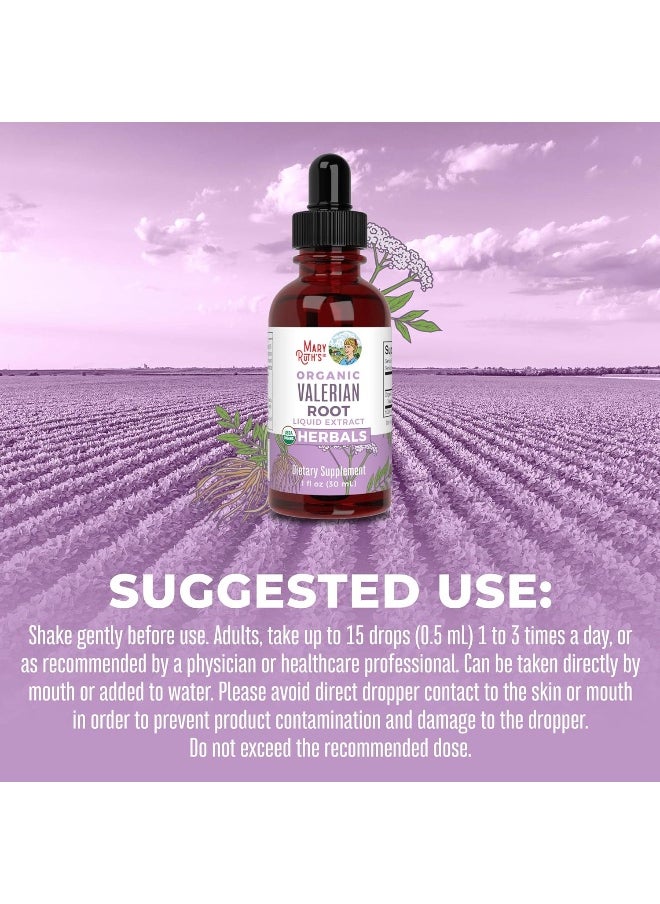 Organic Valerian Root Liquid Extract