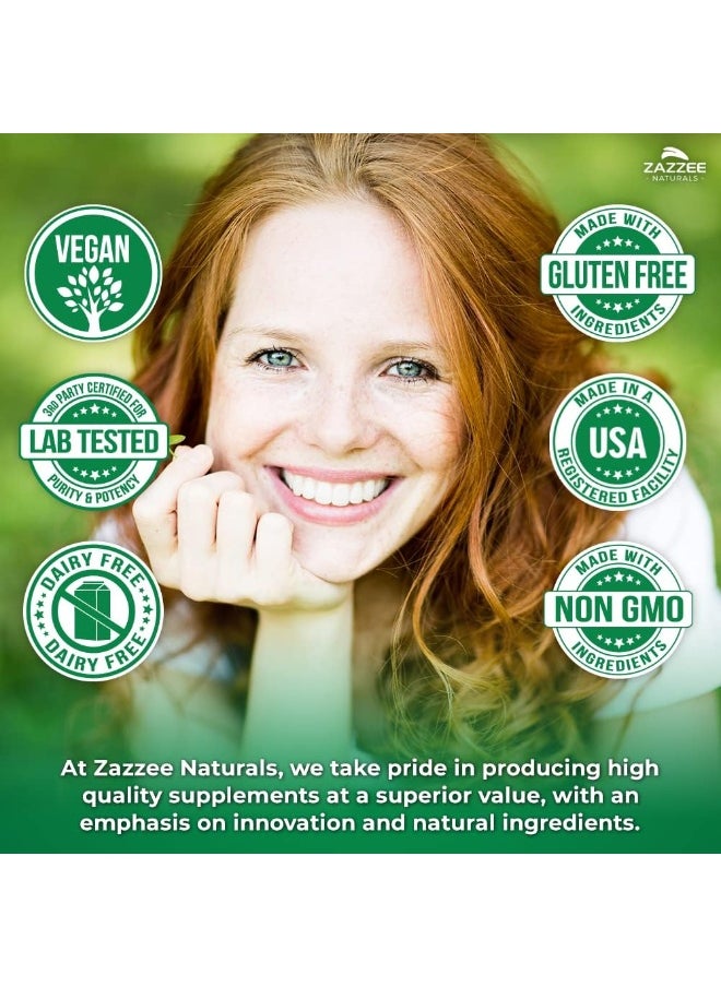 Zazzee Naturals Korean Panax Ginseng, 120 Veggie Caps