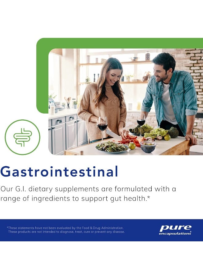 Pure Encapsulations - DGL Plus - Herbal Support for the Gast