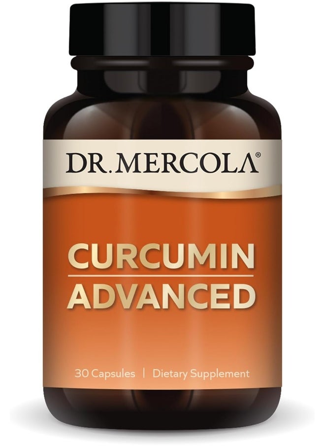 Dr Mercola Curcumin Advanced (500mg, 30 Capsules)