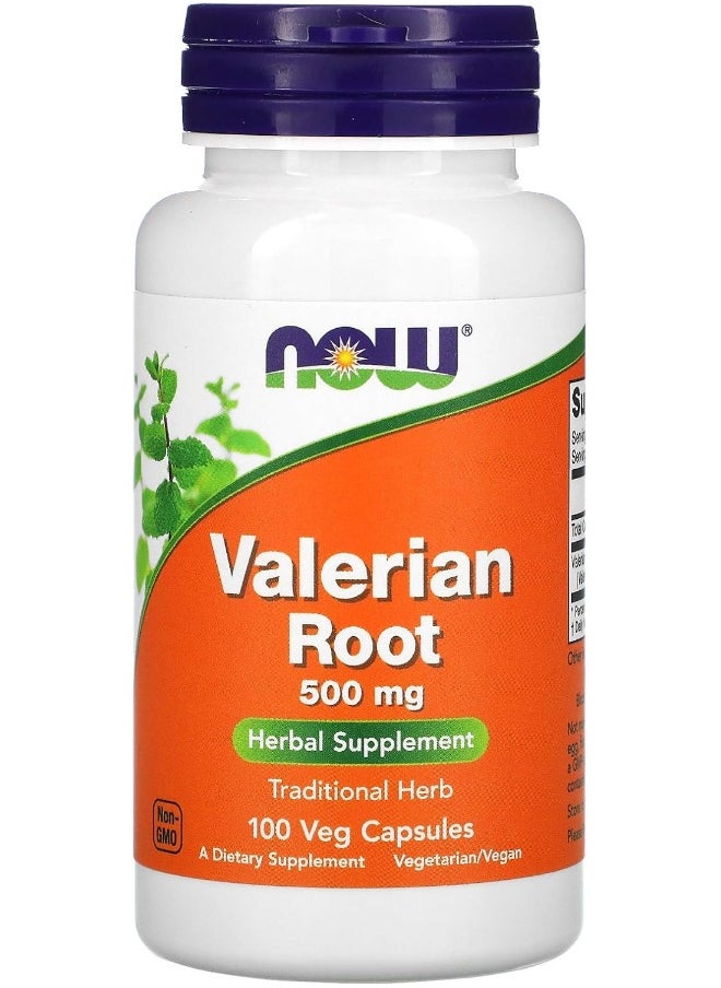 NOW Foods Valerian Root - 500mg, 100 Count