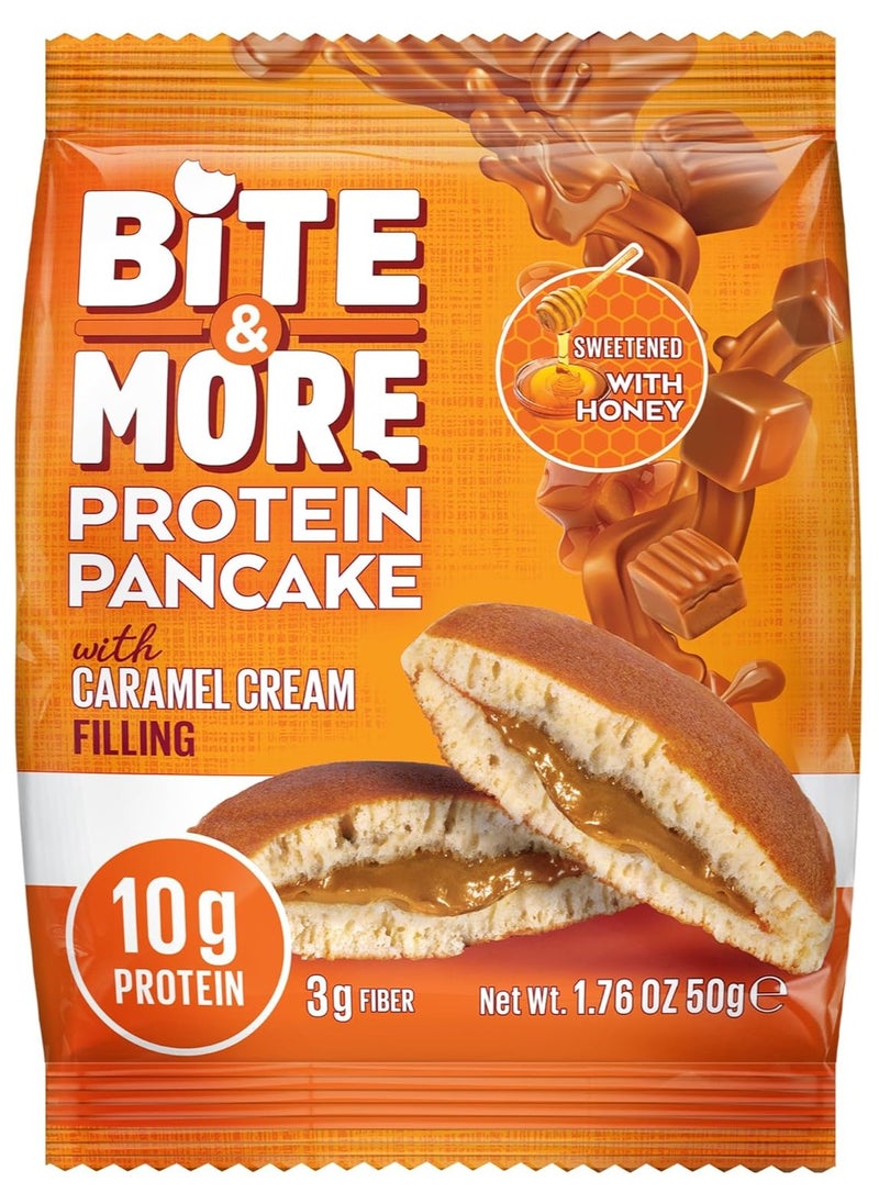 Protein Pancake Caramel Cream filling 50 g Box of 12