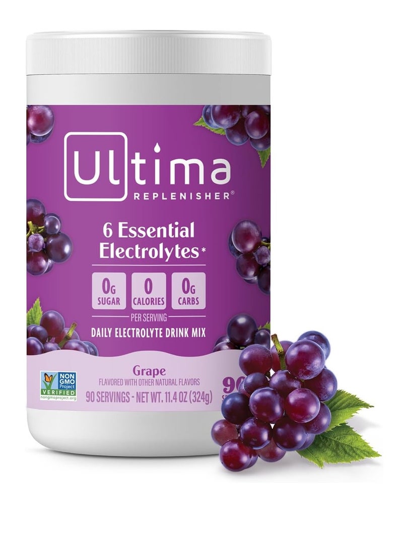 6 essential Electrolytes Grape 11.4oz 324g