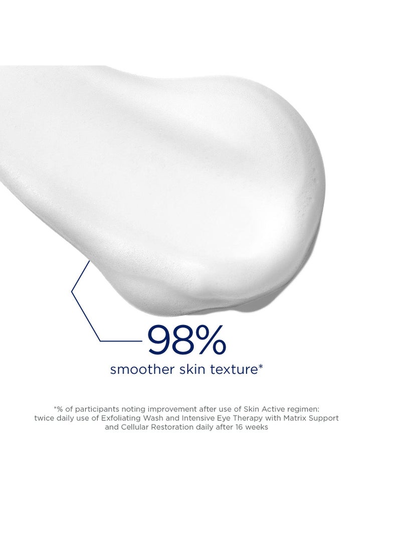 NEOSTRATA Exfoliating Wash Revitalizing Foaming Facial Cleanser with Polyhydroxy Acid For All Skin Types Soap-Free Fragrance-Free, 4.2 Fl Oz (Pack of 1)