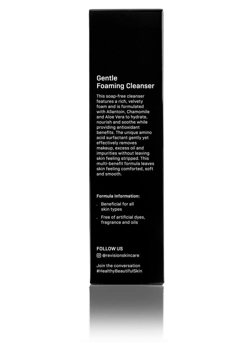 Revision Skincare Gentle Foaming Cleanser, Soap Free Facial Cleanser and Makeup Remover, Soothing and Moisturizing, 5 fl oz