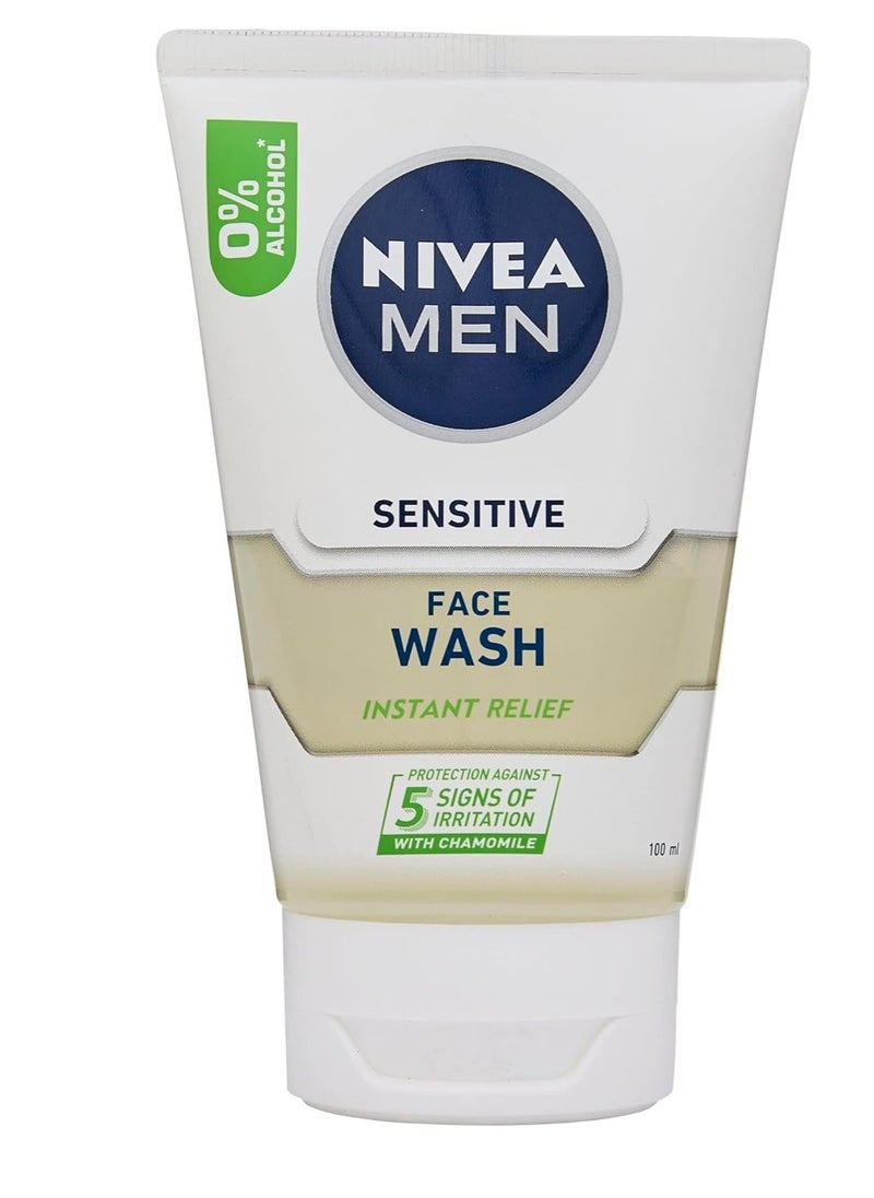 Nivea for Men Sensitive 100 ml Face Wash