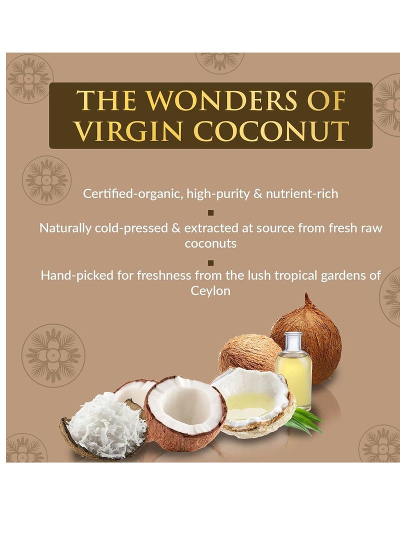 SPA CEYLON VIRGIN COCONUT Cream Facial Wash | Rich & Soft-Foaming | Deep Cleansing | Silicon-Free | 100% Vegetarian | Suitable for all skin types