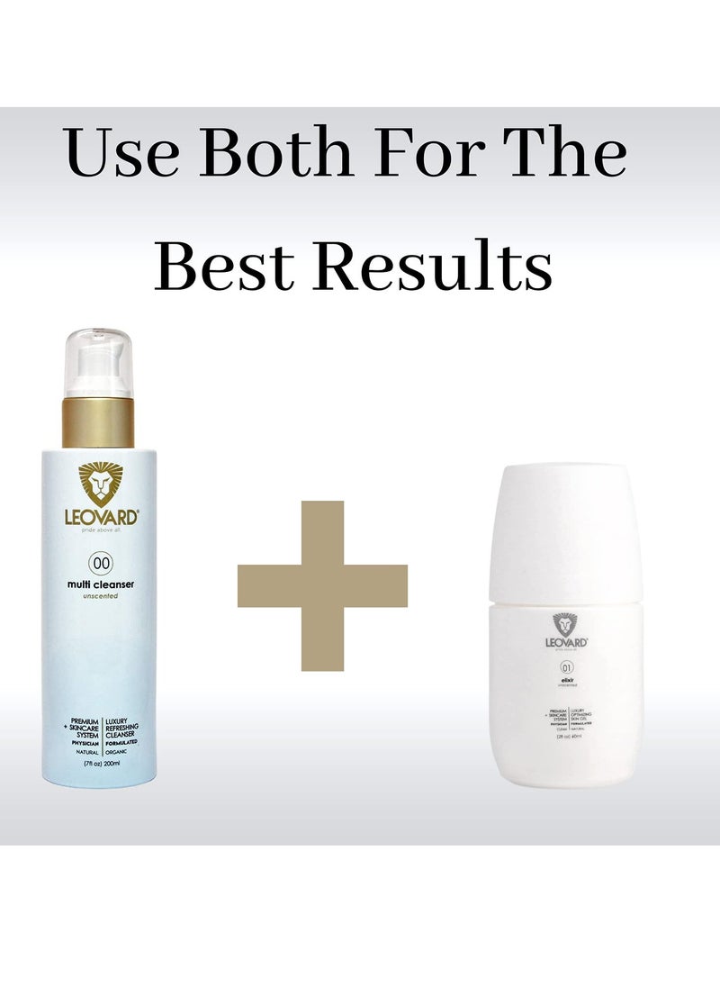 Leovard- Men & Women Hyaluronic Acid Hydrating Face Wash | Resurfacing Facial Wash | Daily Refining Enzyme Gel Cleanser Gently Exfoliates, Purifies, Renews, and Revitalizes the Skin (Face wash)