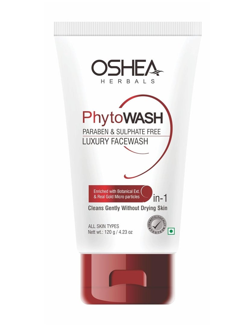 Oshea Herbals Phytowash Luxury Facewash, 120 gm
