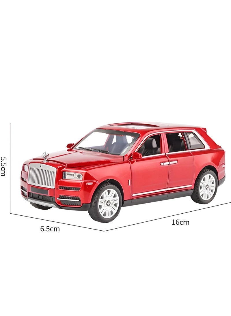Rolls Royce Cullinan Model Die Cast Metal car in 1:24 size for Boys and Girls