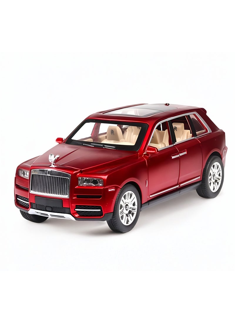 Rolls Royce Cullinan Model Die Cast Metal car in 1:24 size for Boys and Girls