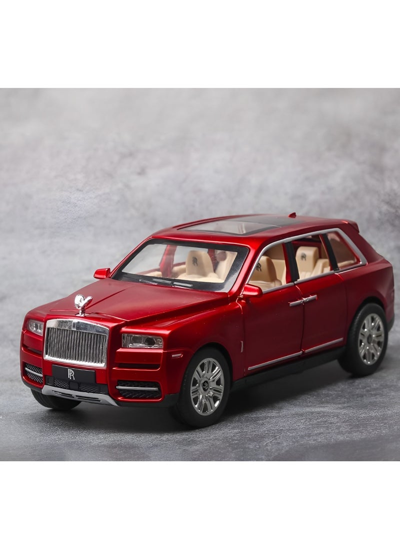 Rolls Royce Cullinan Model Die Cast Metal car in 1:24 size for Boys and Girls