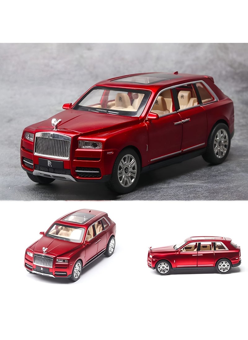 Rolls Royce Cullinan Model Die Cast Metal car in 1:24 size for Boys and Girls
