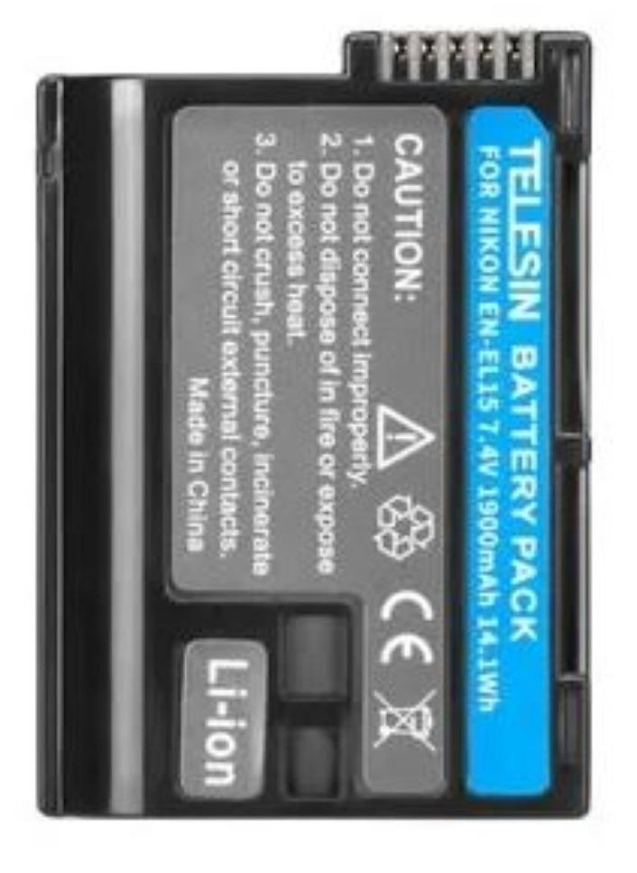 TELESIN TLS-NKR-BTR-ENEL-15 Battery For Nikon