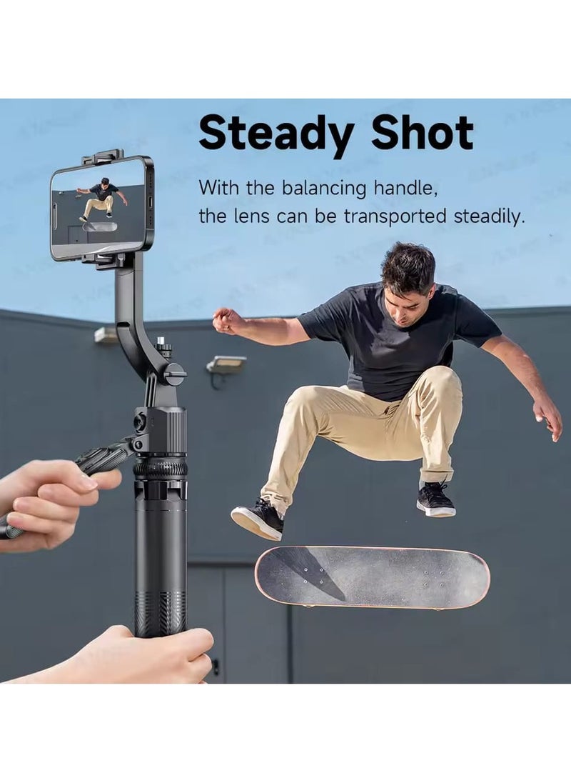Tripod for Phone 360° Rotation Face Tracking Gimbal Holder Smartphone Camera