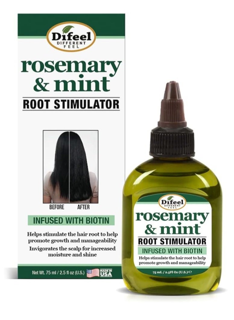 Difeel Rosemary and Mint Root Stimulator with Biotin 74ml