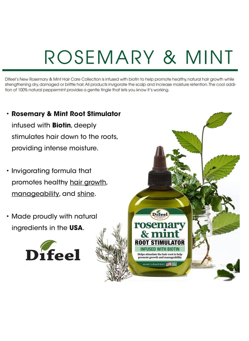 Difeel Rosemary and Mint Root Stimulator with Biotin 74ml