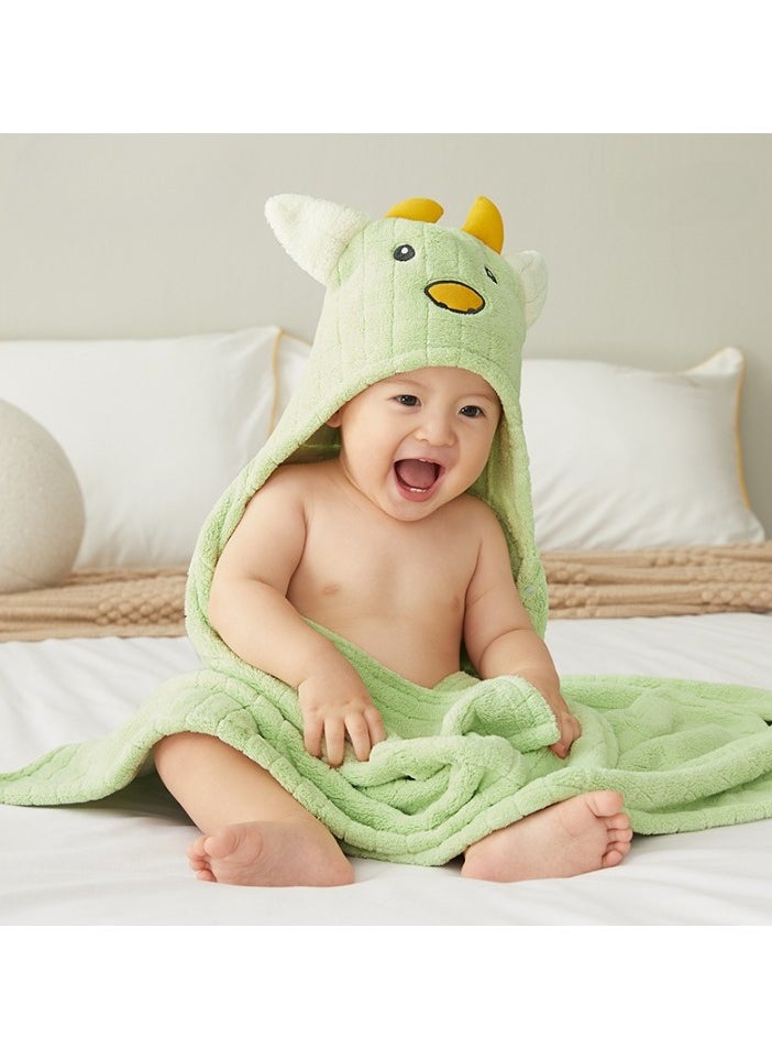 Baby Hooded Bath Towel, Natural Cotton Bamboo Baby Towel, Ultra Absorbent Baby Towel with Ears, Soft Baby Stuff Shower Gifts for Babies, Infant, Toddler and Kids Calf Style
