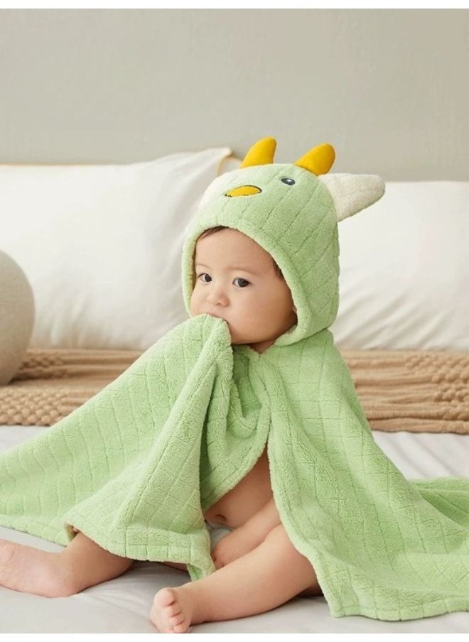 Baby Hooded Bath Towel, Natural Cotton Bamboo Baby Towel, Ultra Absorbent Baby Towel with Ears, Soft Baby Stuff Shower Gifts for Babies, Infant, Toddler and Kids Calf Style