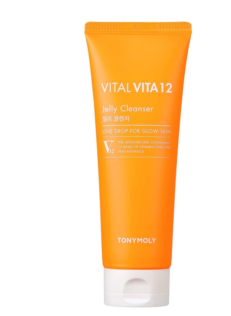 TONYMOLY Vital Vita 12 Jelly Cleanser, 5 Fl Oz