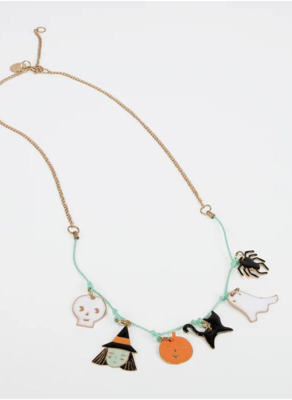 Halloween Enamel Necklace