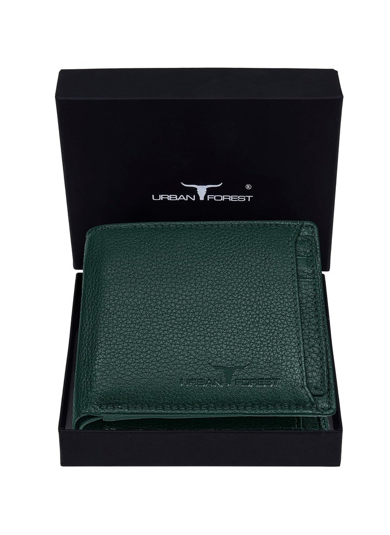 URBAN FOREST Dexter Leather Wallet For Men - Green