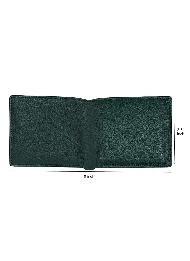 URBAN FOREST Dexter Leather Wallet For Men - Green