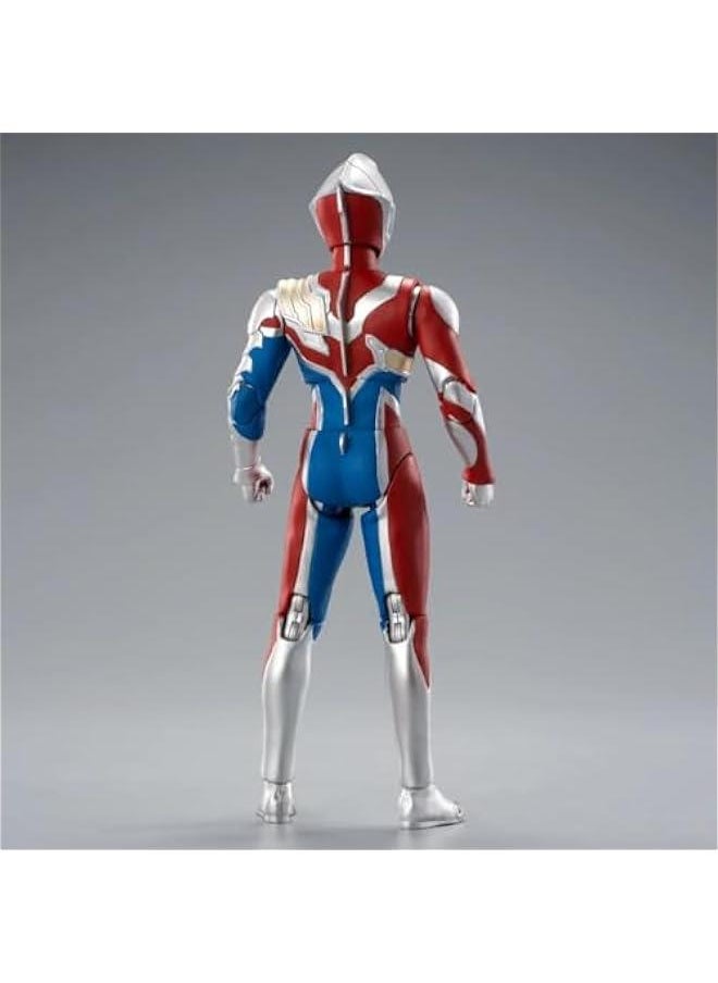 ZD Toys, Ultraman Decker Shiny Type, 1/10 Scale Collectible Action Figure Full Set UL-A05X