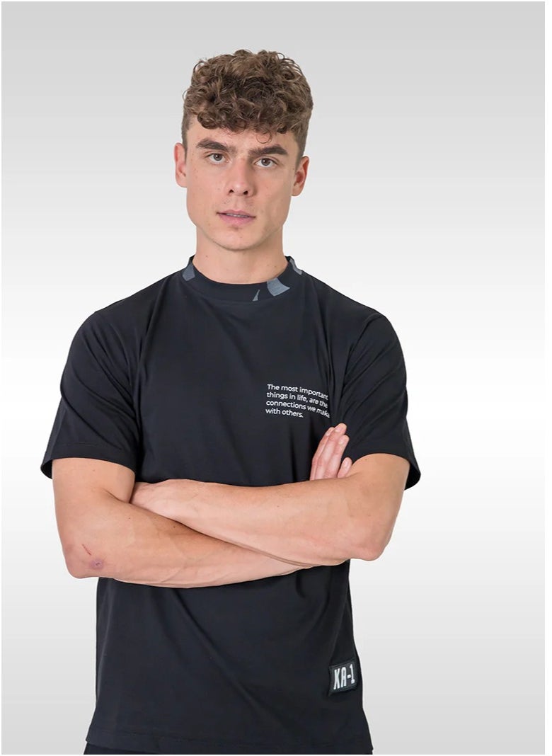 KA-1 CONNECTION T-SHIRT BLACK