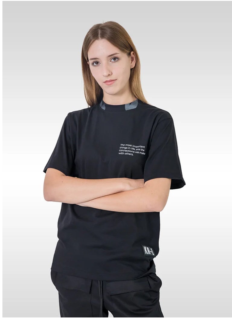 KA-1 CONNECTION T-SHIRT BLACK