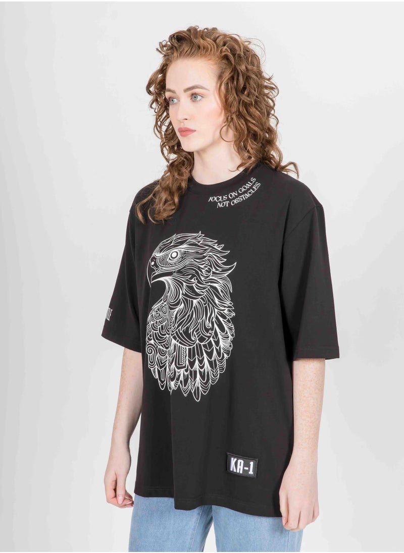 KA-1 EAGLE T-SHIRT BLACK