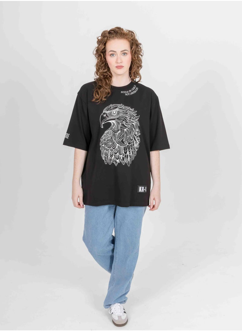 KA-1 EAGLE T-SHIRT BLACK